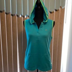 Ladies sleeveless Lacoste shirt